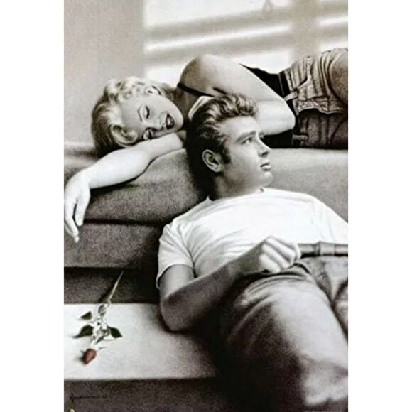 Good Times w Marilyn Monroe & JAMES DEAN print Collection wall art home decor - Picture 2 of 11